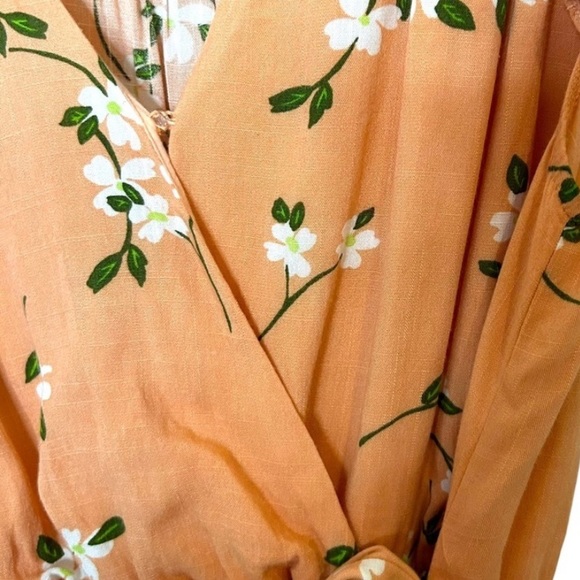 Minkpink Womens Floral Wrap Dress - Picture 2 of 5